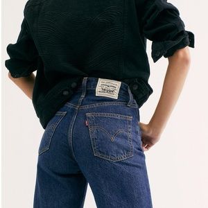 Levi's Wellthread Hemp Ribcage Straight Jeans 25 x 27